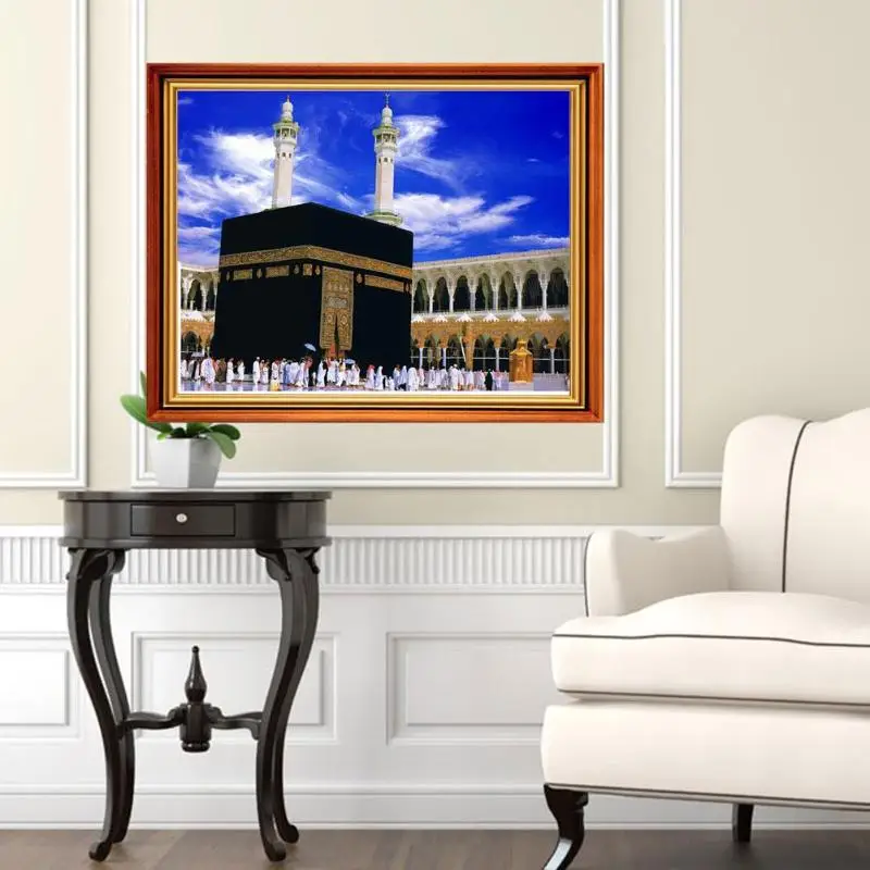 Набор для рукоделия с алмазной мозаикой 5D Believer of A Religion 40X30 | Дом и сад