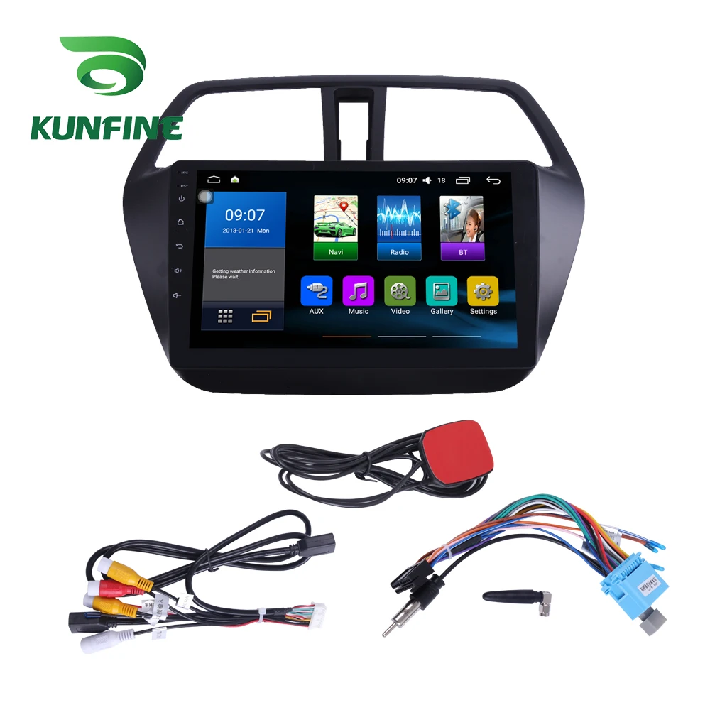 Восьмиядерный 1024*600 Android 8 1 автомобильный DVD GPS навигационный плеер Deckless стерео для