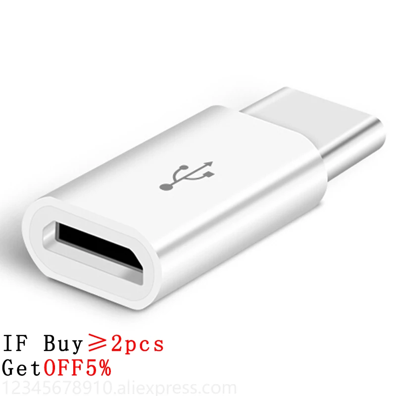 Универсальный USB кабель Micro type c с разъемом 3 1 Type C Female адаптером для передачи