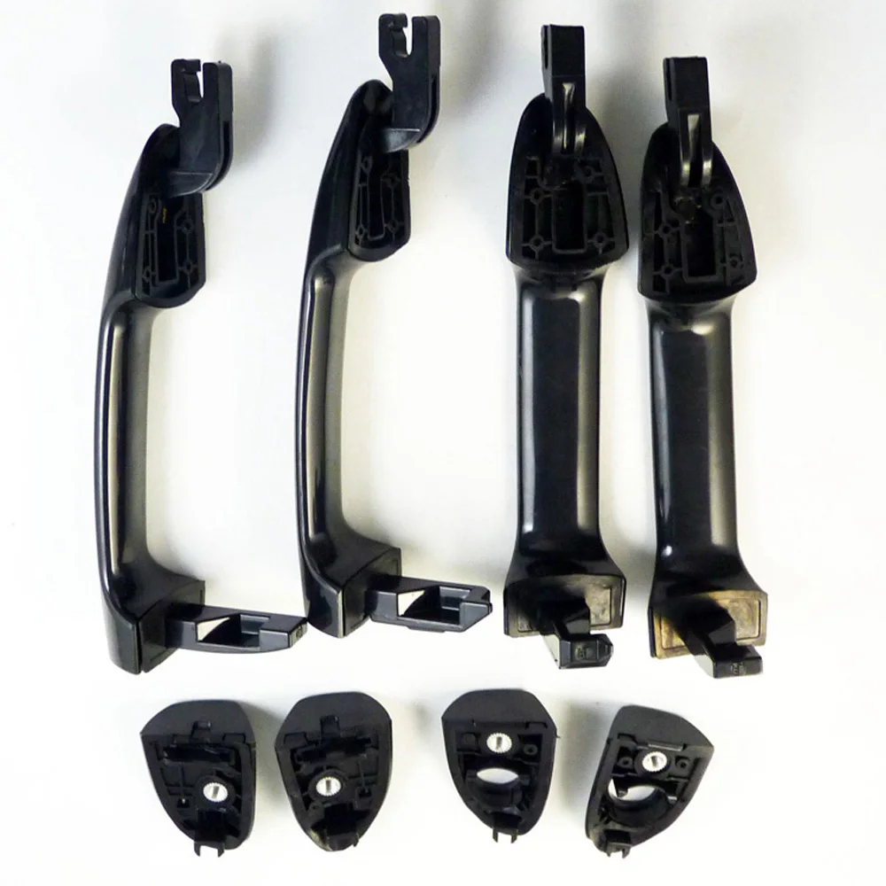 4 шт. черная наружная левая передняя Наружная дверная ручка для KIA SPECTRA/CERATO 2005 2009