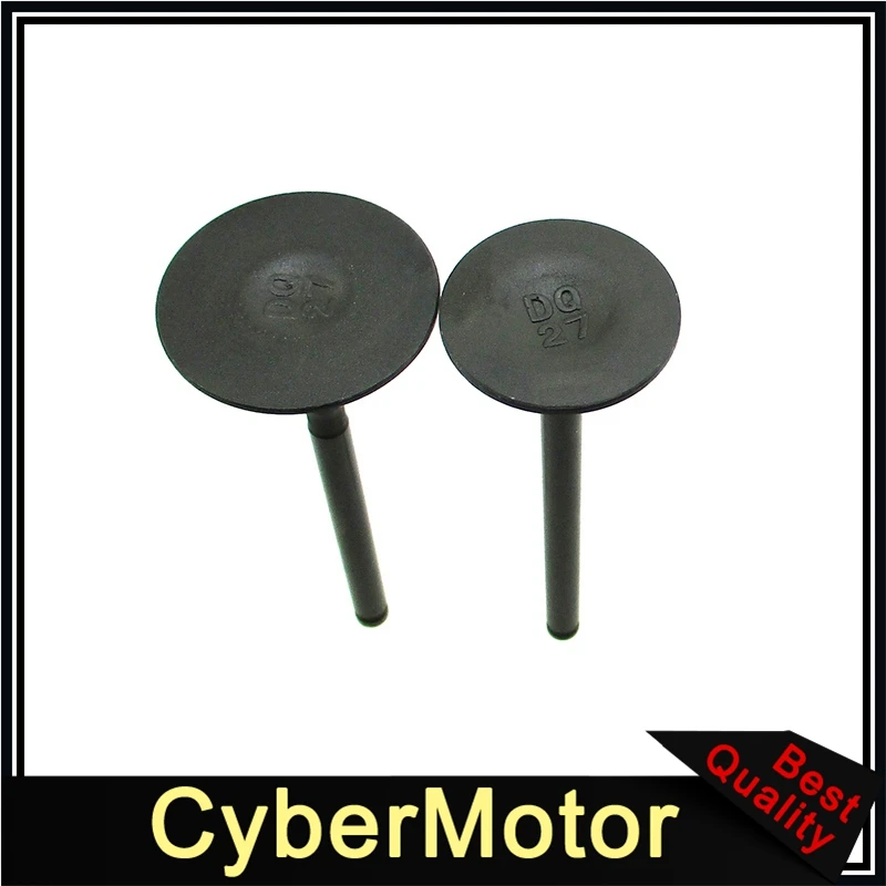 Впускные выхлопные клапаны двигателя для Z190 Zongshen 190cc Pit Dirt Bike ZS1P62YML 2|Всасывающие