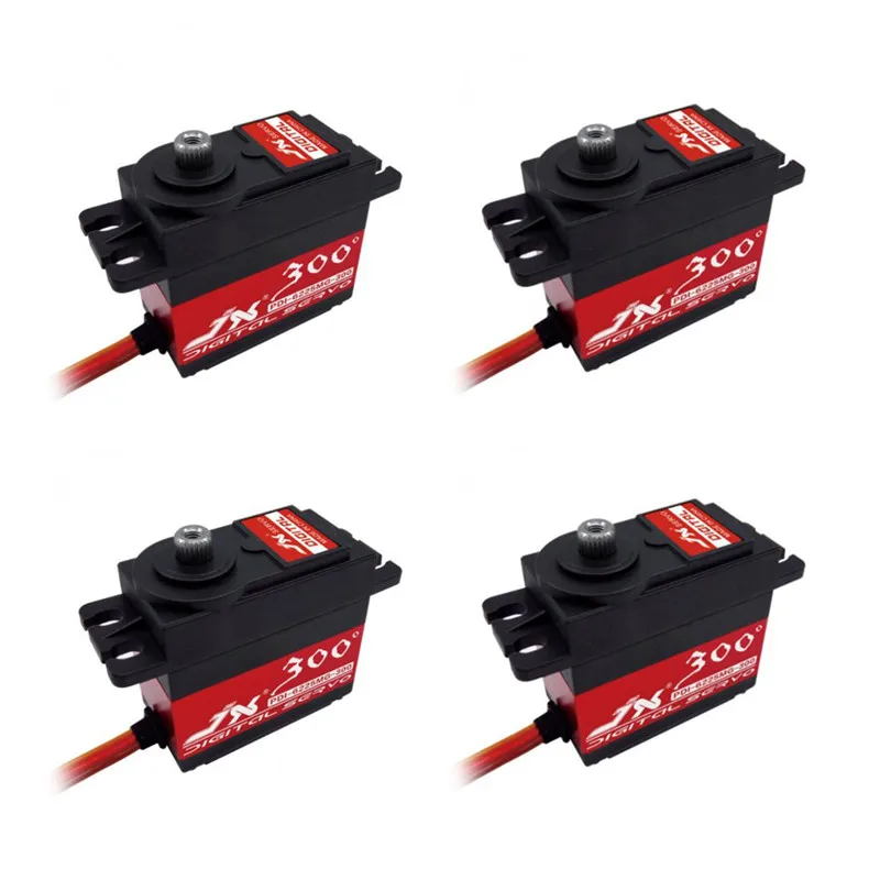 4 шт. JX PDI 6225MG 300 градусов 25 кг металлическая передача Цифровая микро сервопривод