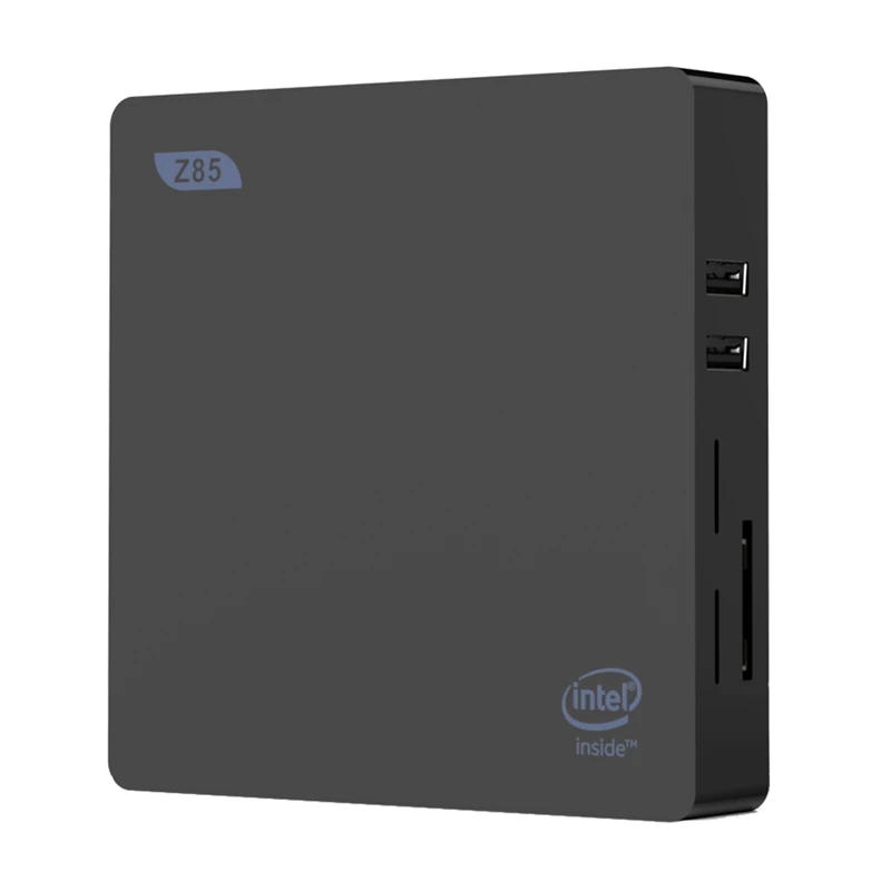 Beelink Z85 Мини Смарт ТВ коробка ПК Intel Atom X5 Z8350 четырехъядерный 2 4G 5 8G Bt4.0 1000 lan wifi