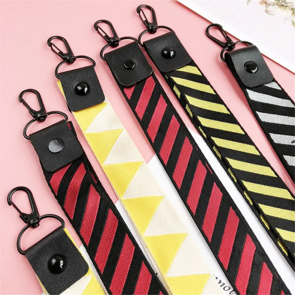 1 шт. Новинка полосатый узор ремешок на шею для ключей ID карты телефон ремни