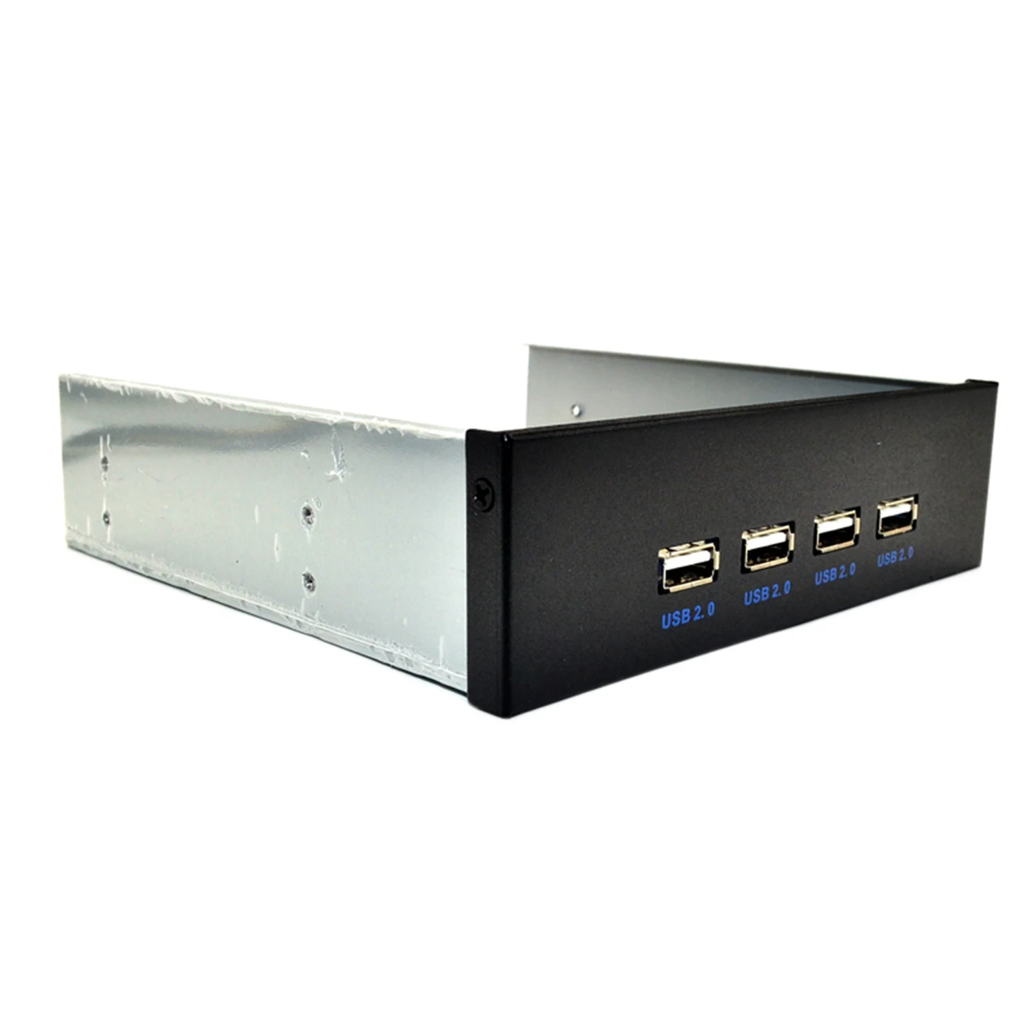Новинка-5 25 дюймов Floppy Bay 4 порта USB 2 0 концентратор USB2.0 Передняя панель