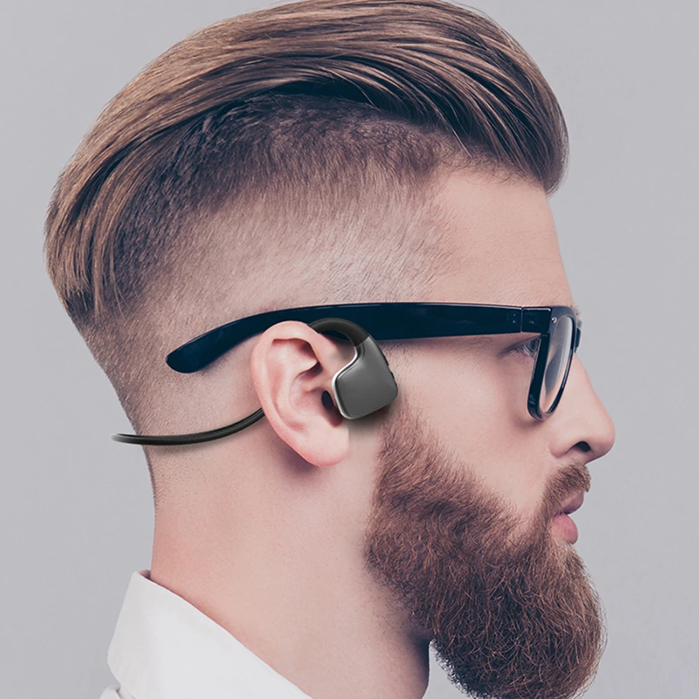 R9 Смарт костной проводимости Bluetooth 5 0 наушники беспроводные стерео гарнитура