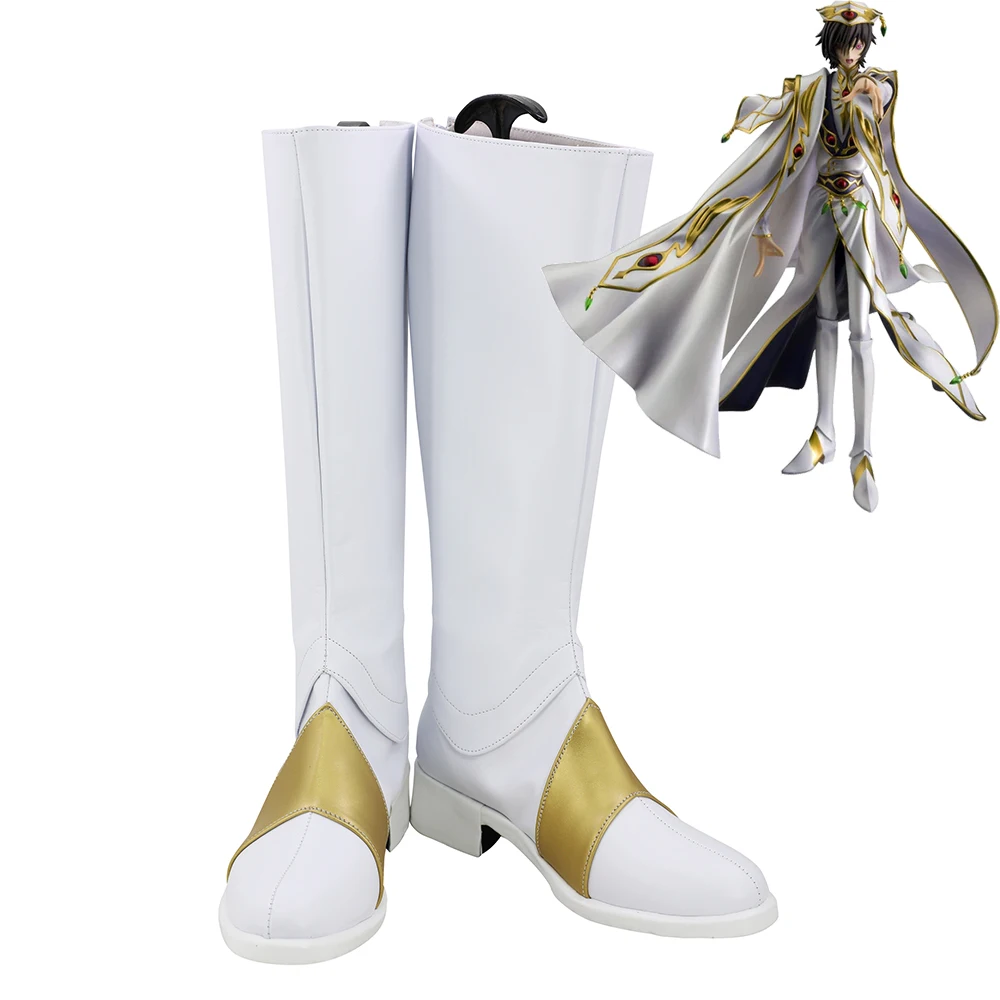 Мужские ботинки для косплея код GEASS Lelouch of the восстание R2 император Lamperouge|Туфли| |