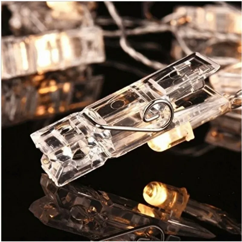 М фото Led украшение легкая цепочка держатель разбился свадьба