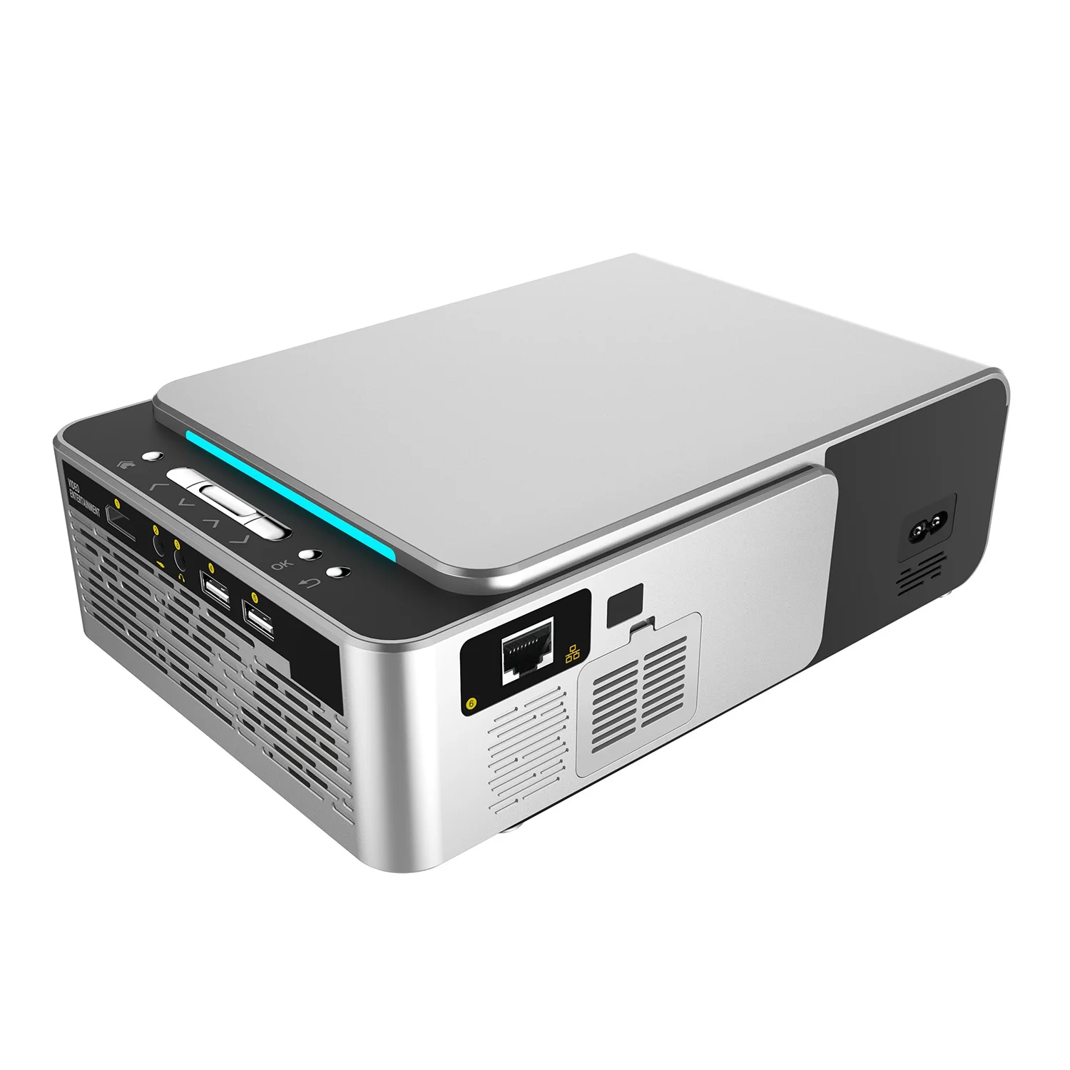 Топ HD мультимедиа Портативный светодиодный проектор домашний кинотеатр HDMI VGA AV USB