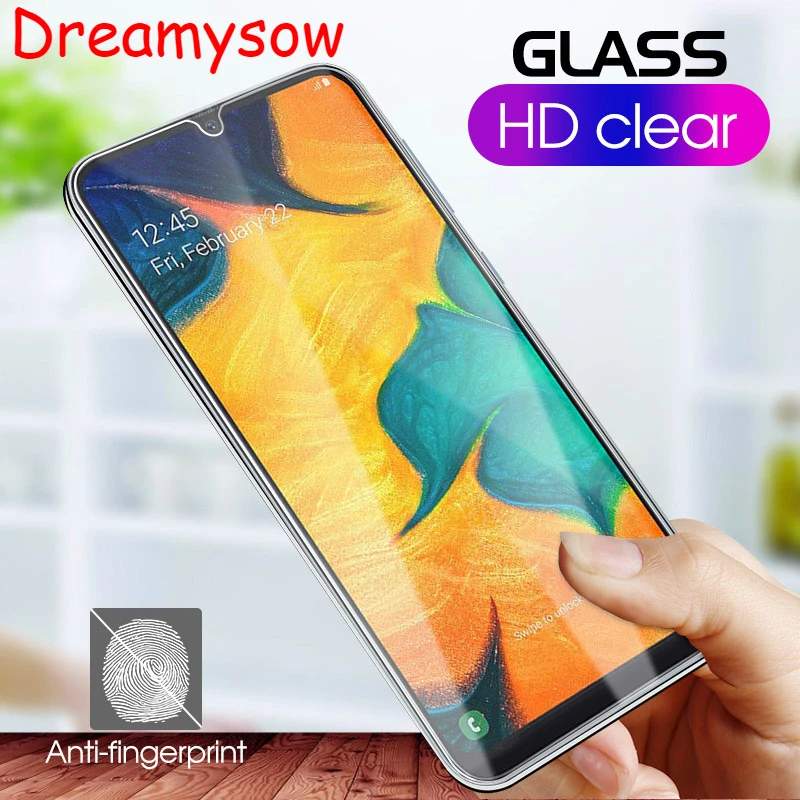 Экран протектор на Galaxy M10 M20 M30 ясно закаленное стекло для samsung A30 A50 A20 A10 A80 A90 A70 A60 A40