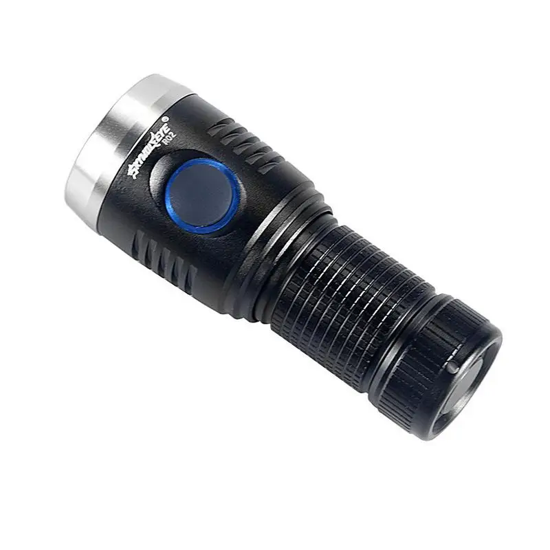 Светодиодный фонарик с аккумулятором 16340 USB фонарь водонепроницаемый карманный