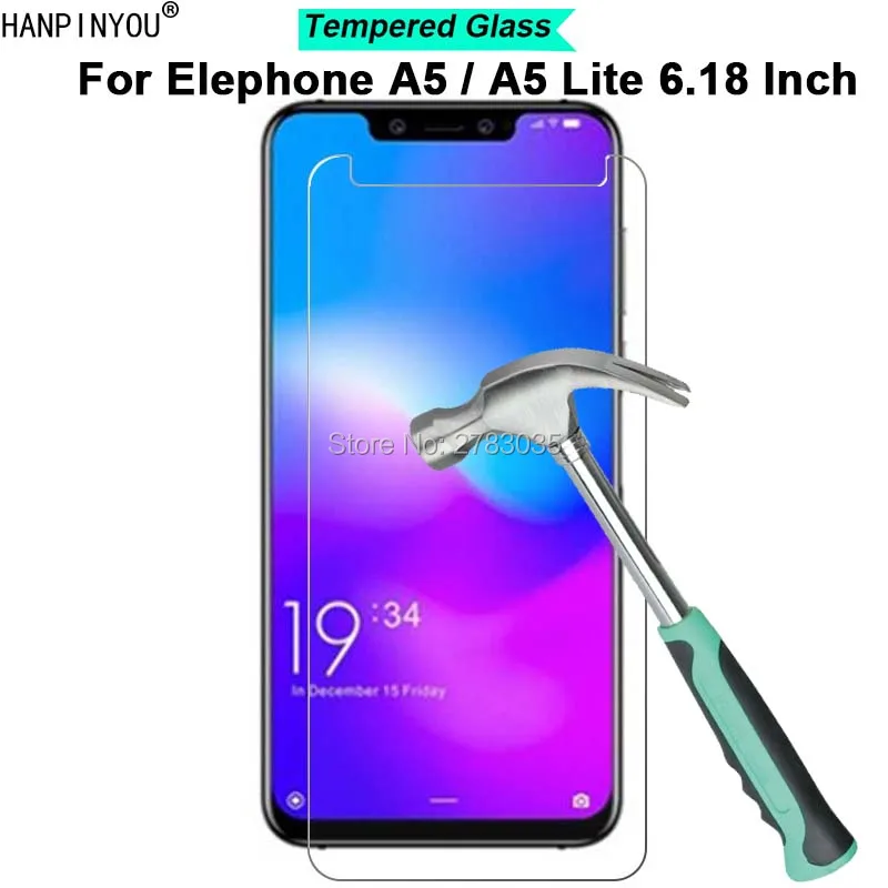 Ультратонкое закаленное стекло для Elephone A5 / Lite 6 18 дюйма твердость 9H 2.5D защитная