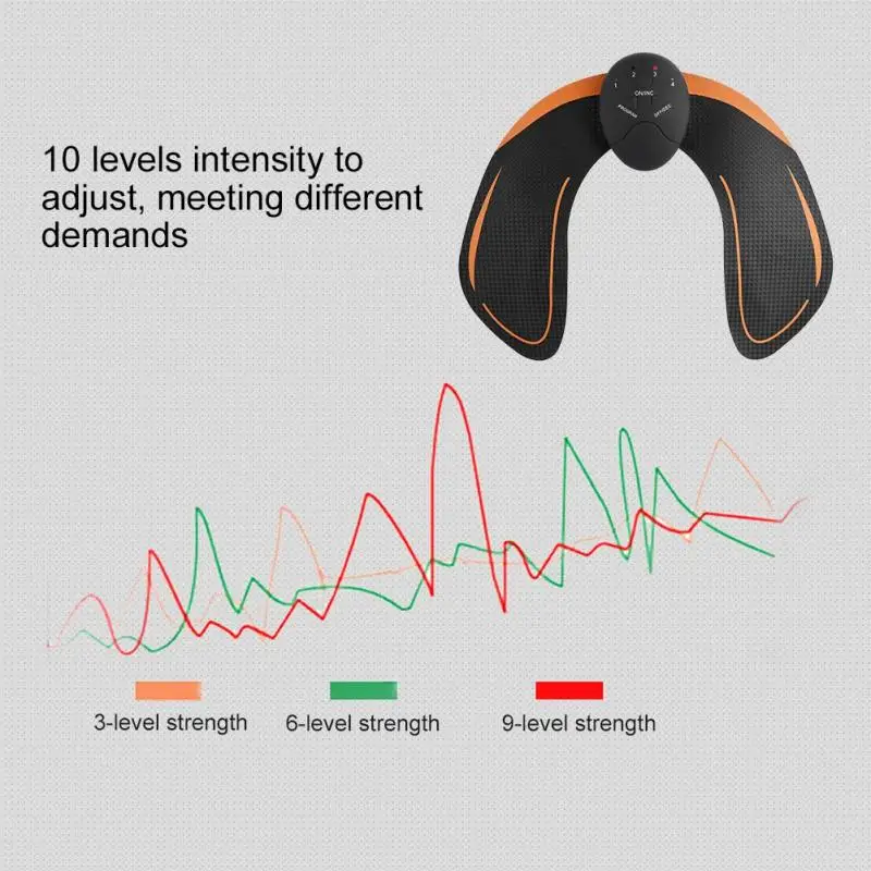 Женский стимулятор мышц ягодицы ягодиц подтяжки бедер массажер для унисекс