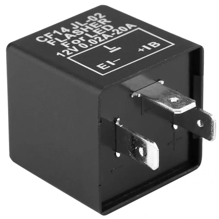 3 Pin электронный Автомобильный светодиодный релейный Дешифратор для поворотов