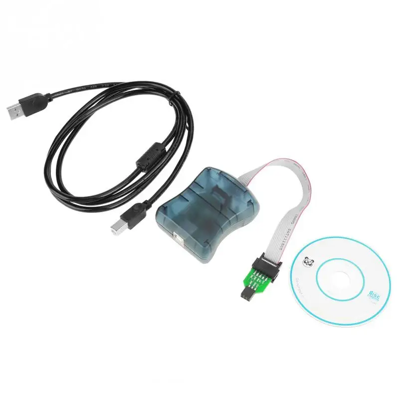 1 комплект AVRISP mkII Downloader программист совместим с USB оригинальный программатор