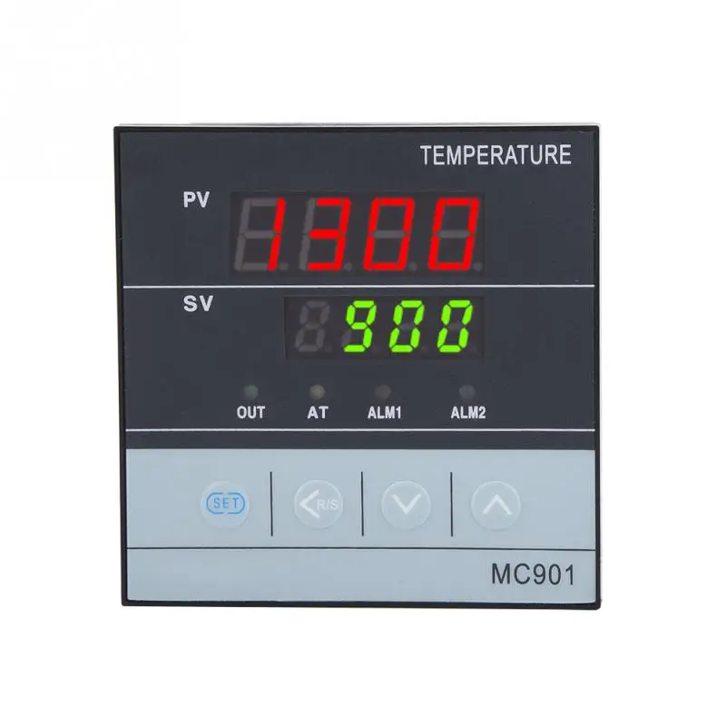 Цифровой регулятор температуры PID K Тип PT100 датчик входного реле SSR выход