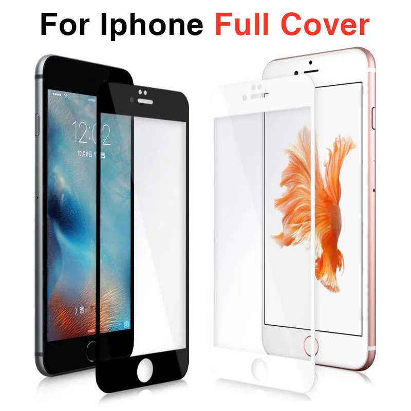 Защитное стекло для Iphone 7 Plus Apple 8 6 X 10 plus 8plus закаленное защита экрана полное