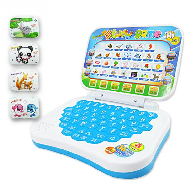 

Baby Kids Pre School Educational Learning Study Toy Laptop Computer Game Educational Chinese / English Study Toy