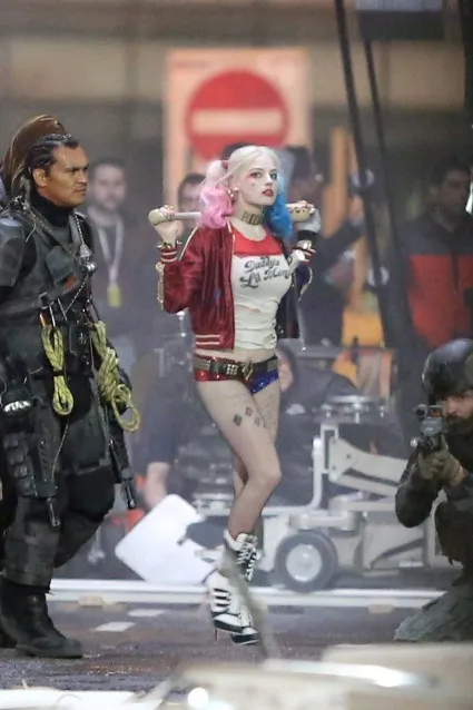 Джокер Харли Квинн Сапоги на каблуке обувь отряд самоубийц косплей костюм