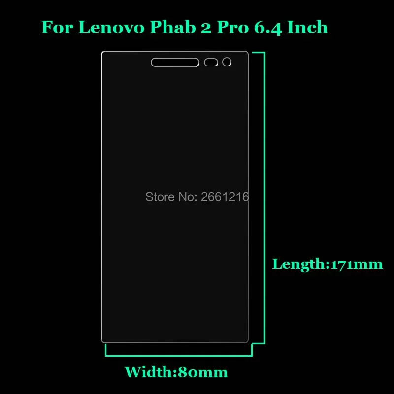 Для lenovo Phab2 закаленное стекло 9 H 2.5D Премиум Защитная пленка для экрана для lenovo Phab 2 Plus Pro 6,4"