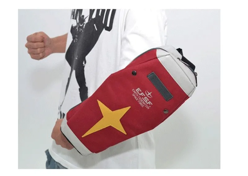 Free Shipping Gundam Bag Student School Waist Messenger Bags Arm Rx-78 Single Shoulder For Christmas Gift |
