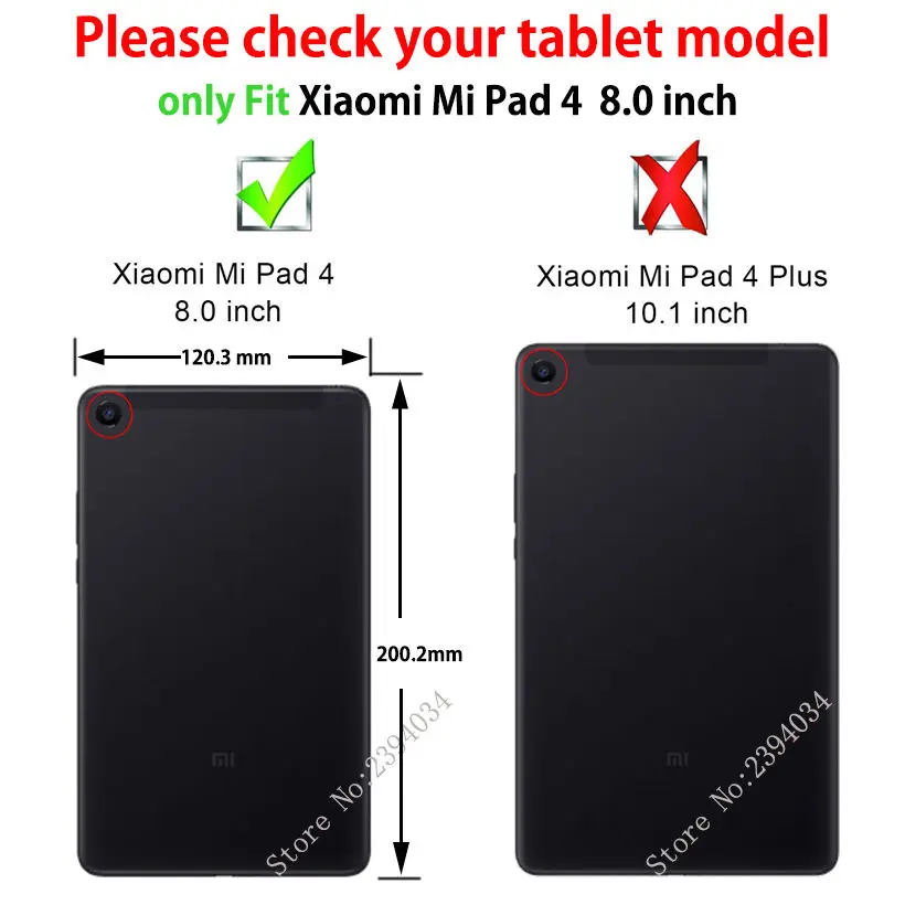 Тяжелый Гибридный чехол для Xiaomi Mi Pad MiPad 4 Mipad4 8 0 дюйма противоударный Прочный 2 в 1
