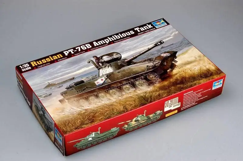 Trumpeter 1/35 00381 русский PT-76B танк-амфибия | Игрушки и хобби
