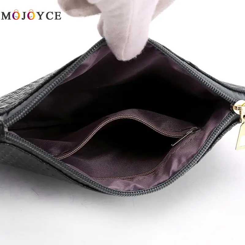 Женская сумка через плечо с узором Аллигатор клатч из искусственной кожи