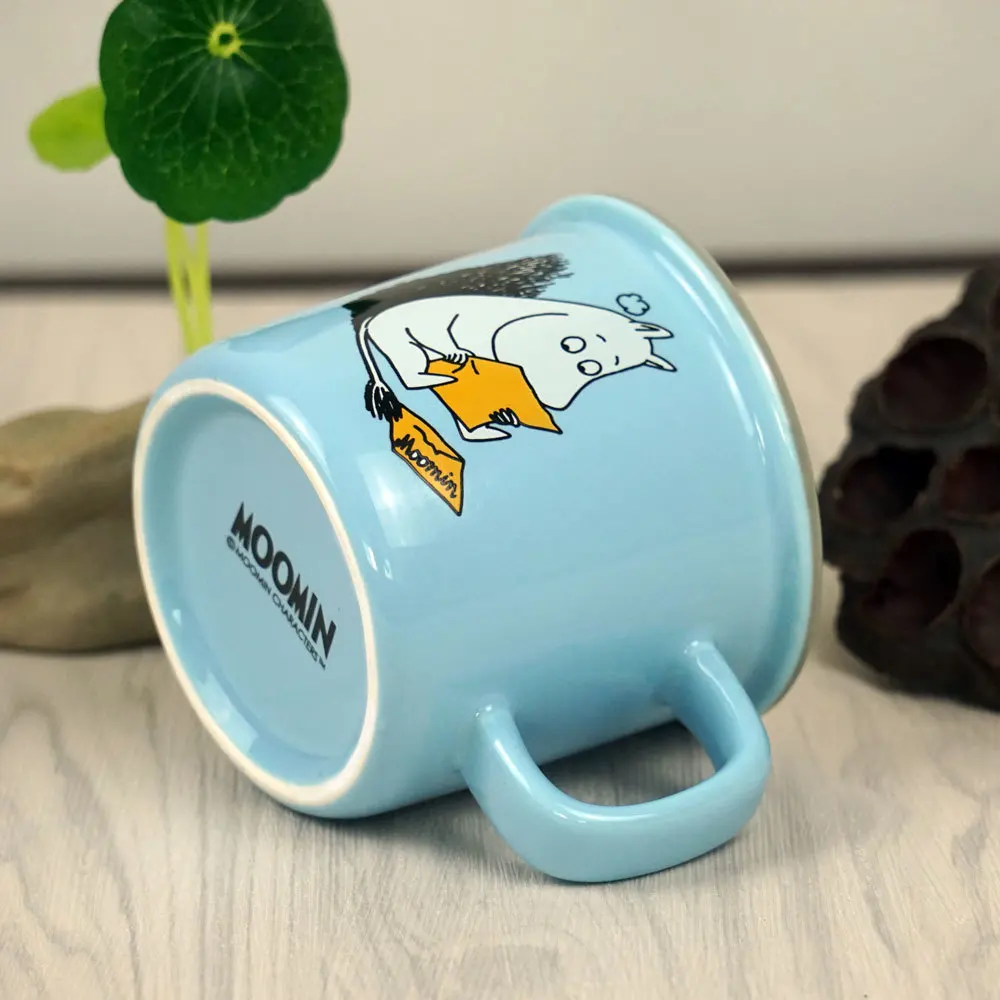 Начать стопу простой прекрасный 250 мл Небесно Голубой Moomin Творческий мультфильм
