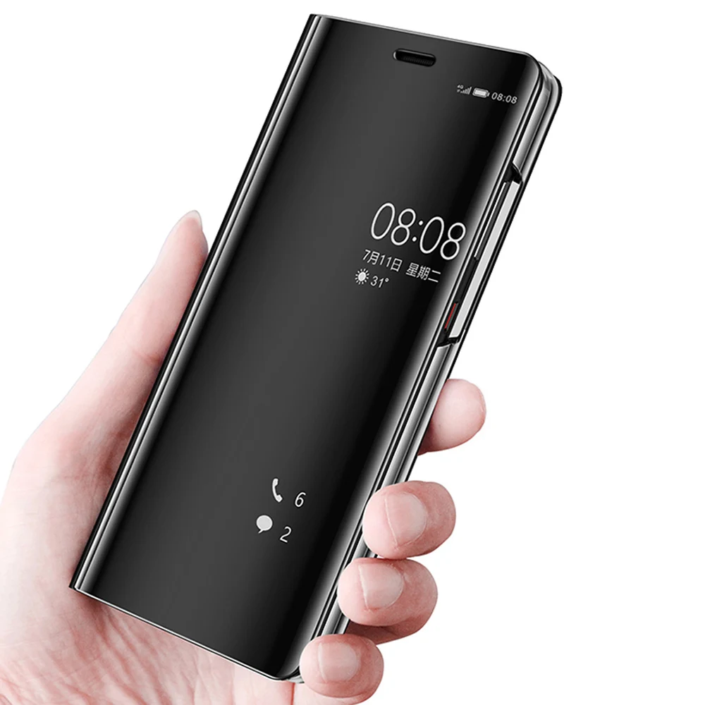 Чехол для Huawei Honor View 10 20 умный откидной View20 кожаный чехол V20 V10 прозрачный