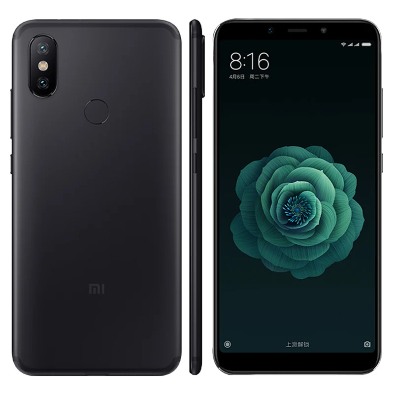 Испания со склада Xiao mi A2 4GB 32GB глобальная версия Смартфон Snapdragon 660 Восьмиядерный