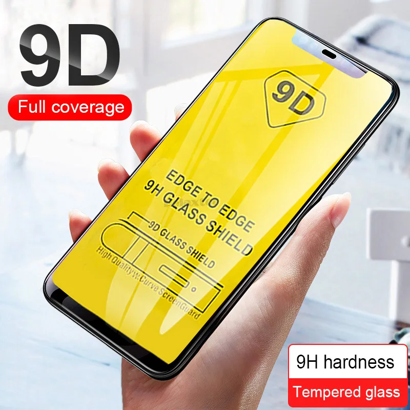 9D изогнутый протектор экрана для Xiaomi mi 8 полное покрытие защитное закаленное