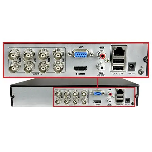 Recorder DVR 8camaras 5n1 1080plite/720 p 25fps Hwd-5108m | Электроника