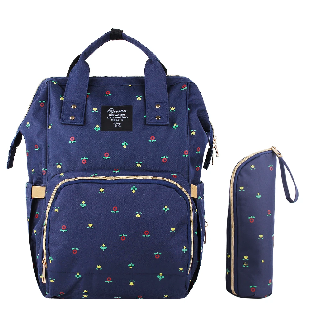 Водонепроницаемые сумки для детских колясок с принтом подгузников мам рюкзак