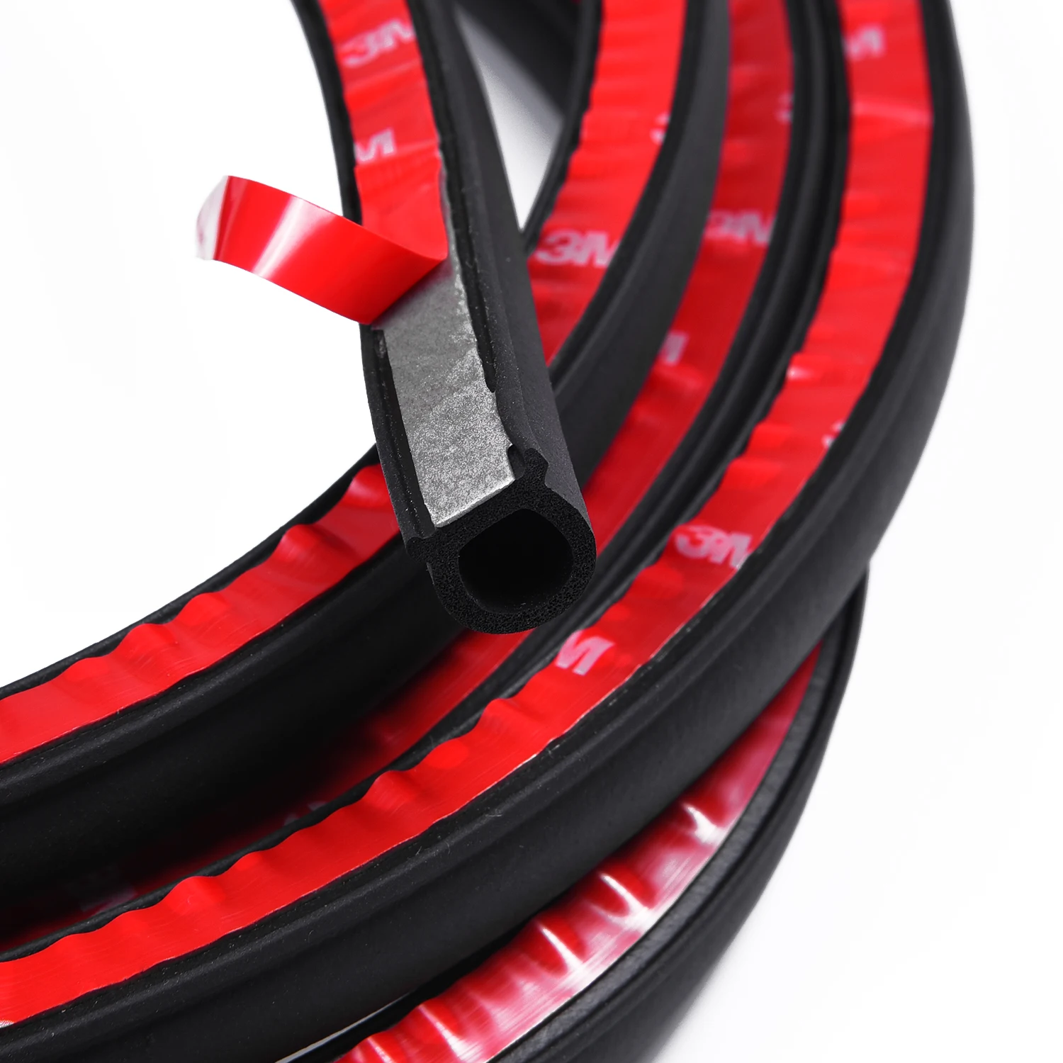 Новая 4 м D форма автомобильная Дверь Резиновая полая уплотнительная полоса