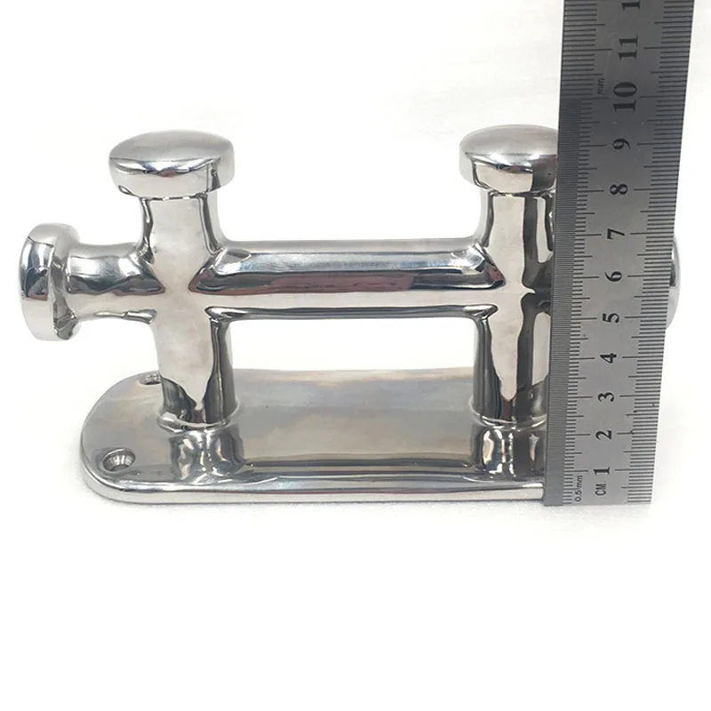 Stainless Steel 166MM Heavy Duty Cleat Hot Sale Marine Hardware Mooring Lamp Boat Bollard Double Cross | Автомобили и мотоциклы