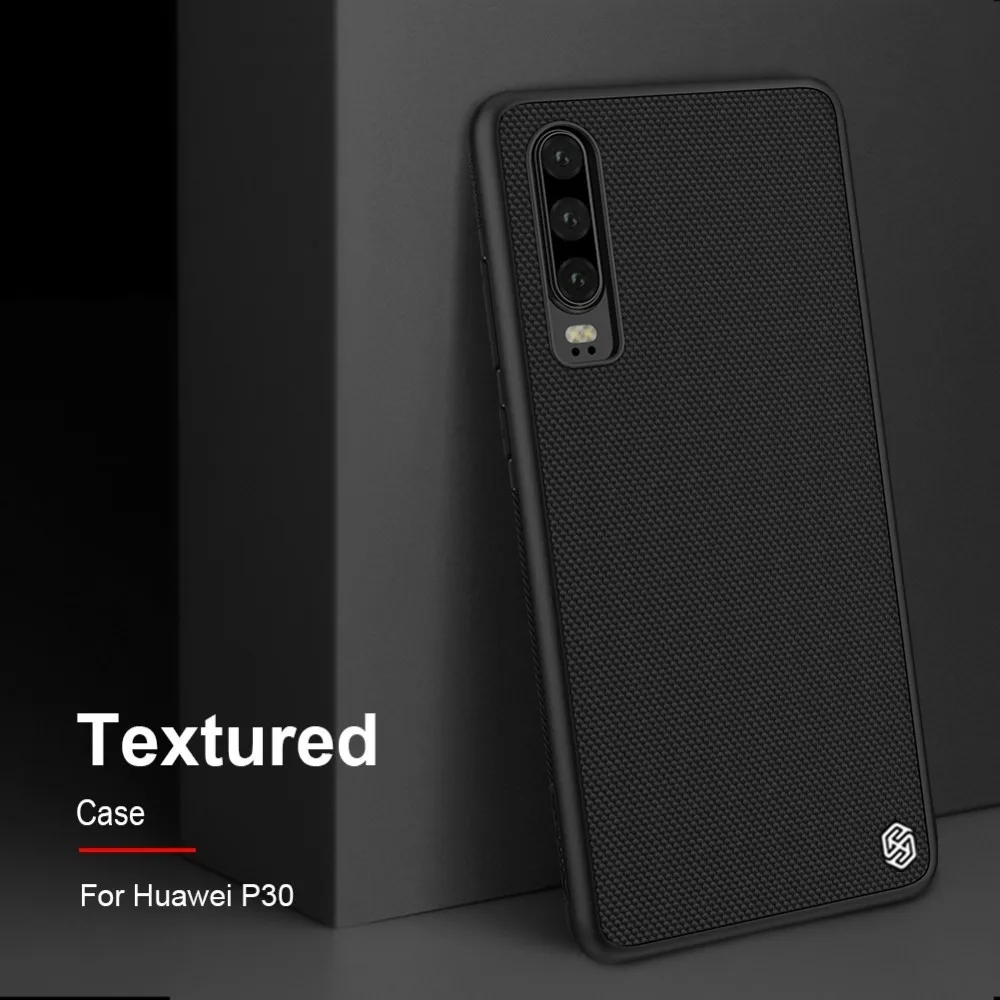 Чехол NILLKIN для huawei P30 из текстурированного нейлона, жесткая панель из поликарбоната+ ТПУ Рамка, чехол-накладка для huawei P30 Pro/P30 Lite