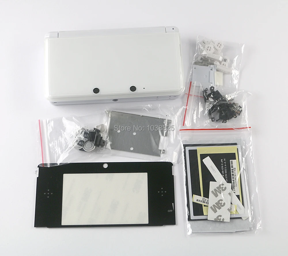 Полностью закрытый корпус для чехла 3DS сменные детали ремонта с кнопками лицевая