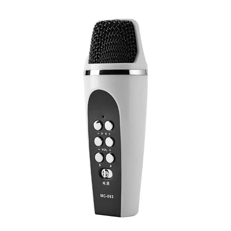 KTV Караоке Микрофон Live 4 режима смартфон Voice Changer Microfone w/наушники Free Switching для