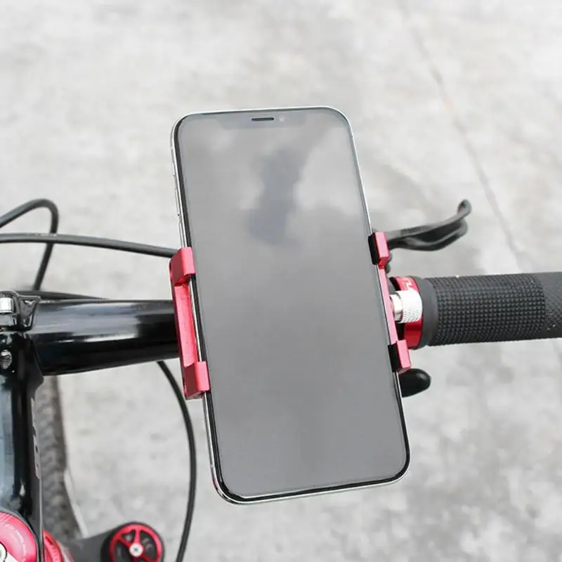 2 цвета алюминиевый MTB велосипедный держатель для телефона зажим руля кронштейн