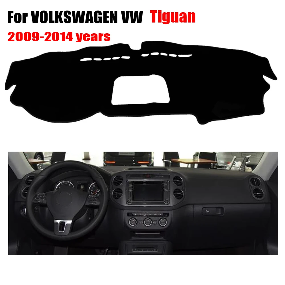 Крышка приборной панели автомобиля для VOLKSWAGEN VW new Tiguan 2009-2014 левый коврик крышки
