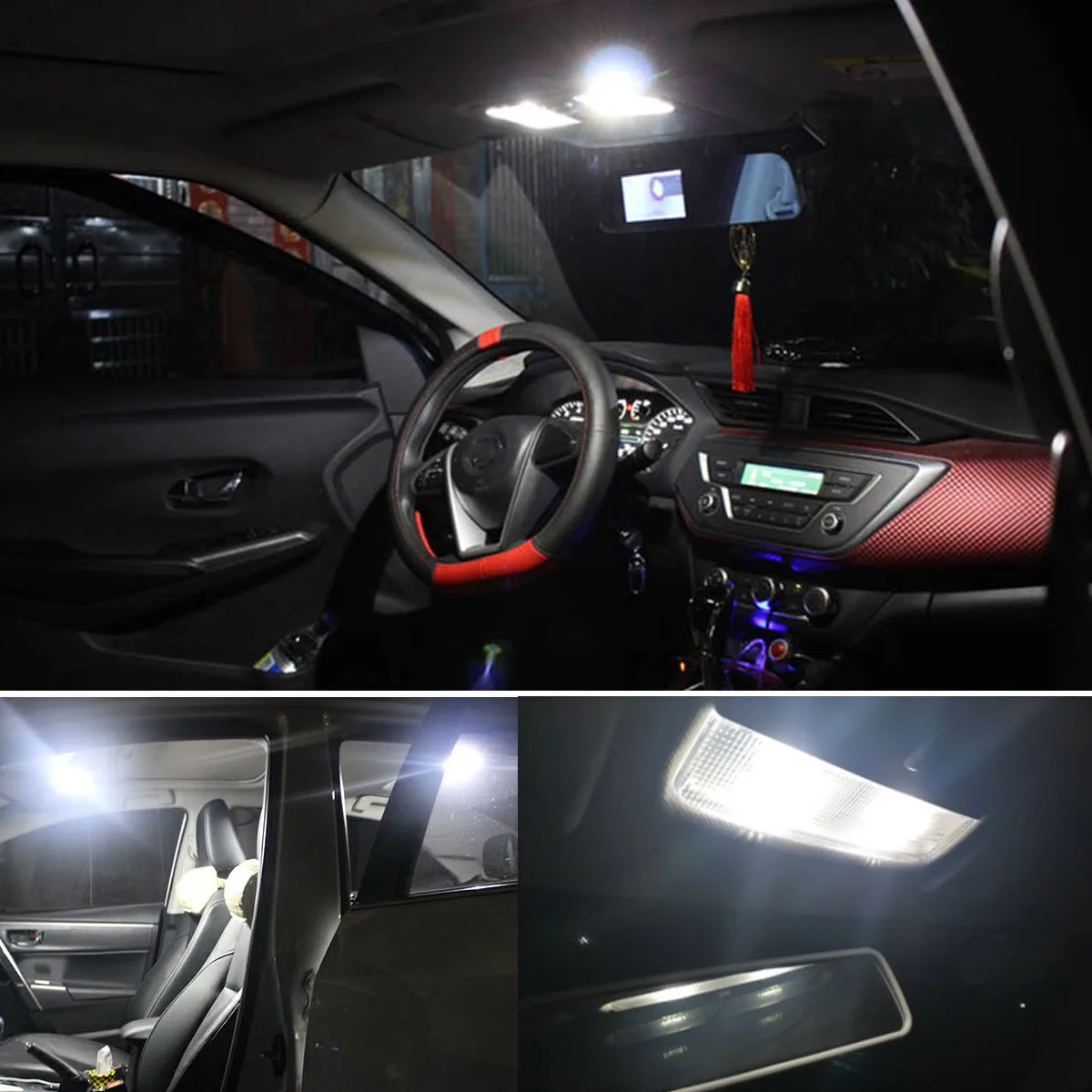 Mofaner 10 шт. без ошибок SMD светодиодные интерьерные огни Набор для Volkswagen VW MK4 Golf GTI Jetta