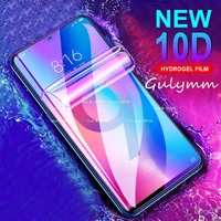 10d full protective screen hydrogel film on the for xiaomi mi 9 9t note10 protector film for redmi 4 10x note 8t 8 7 9s 9 pro