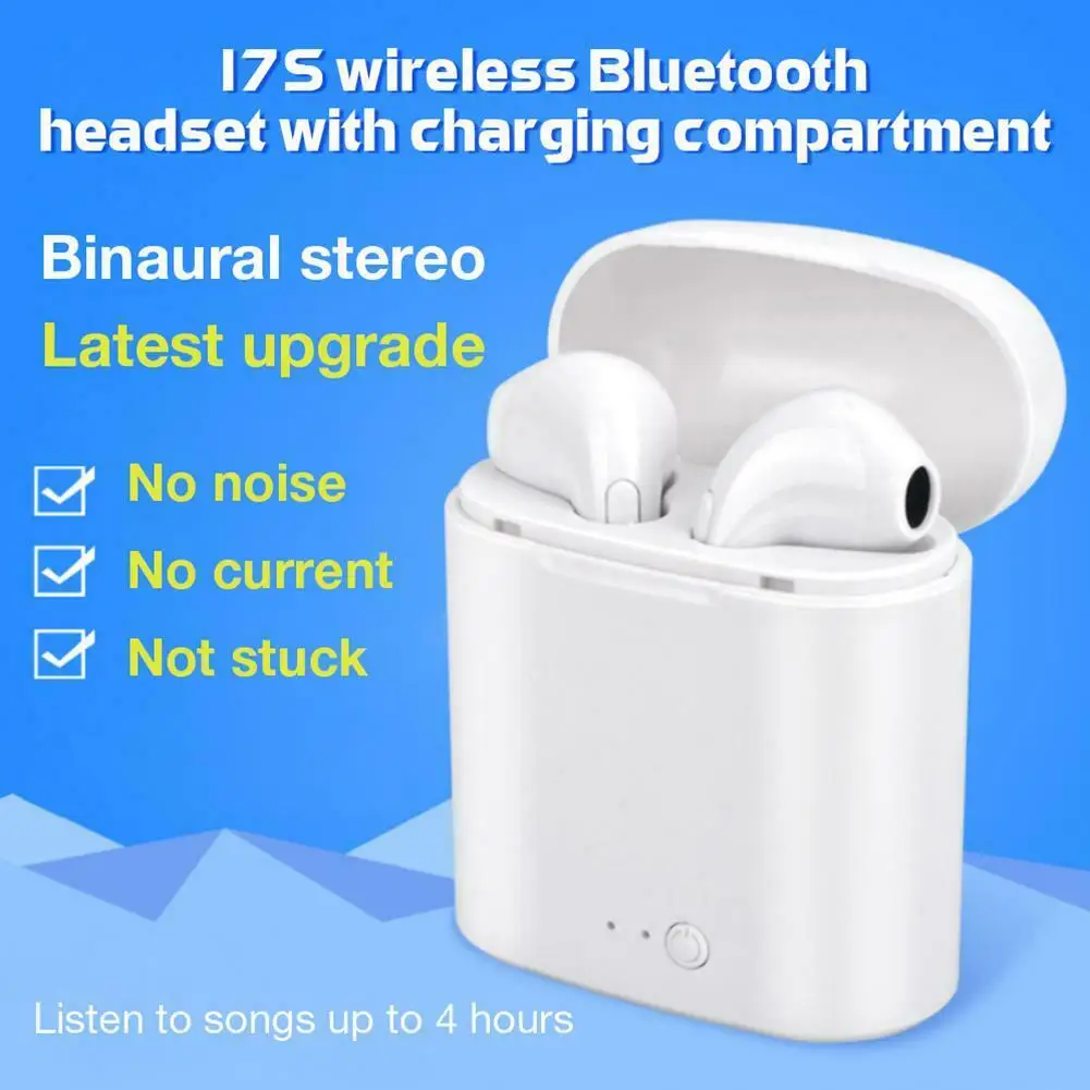 KISSCASE i7s TWS беспроводные Bluetooth наушники спортивные бинауральные стерео вкладыши