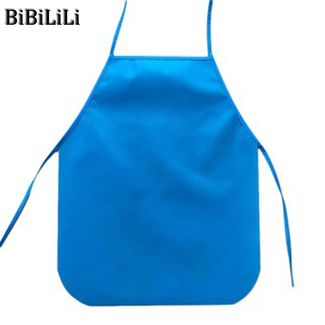 Children Kids Apron Front Pocket Solid Kitchen Comes in 6 different colours. Cook Craft Bib Cut | Дом и сад