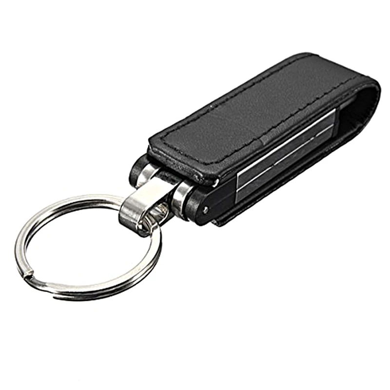 USB 2 0 кожаный чехол для ключей с памятью | Компьютеры и офис