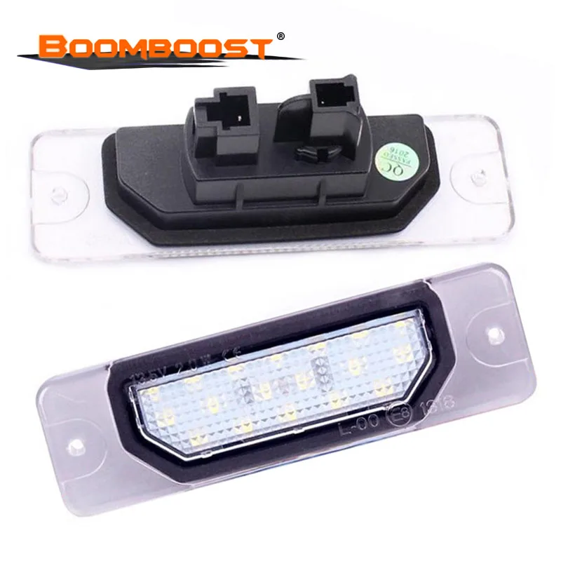 2 шт. 18SMD светодиодный номерной знак светильник Настенный OEM прямой покрой для Nissan