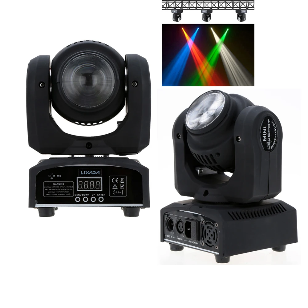 Светодиодный сценический прожектор 2 светодиода 35 Вт RGBW 15/21 каналов DMX512
