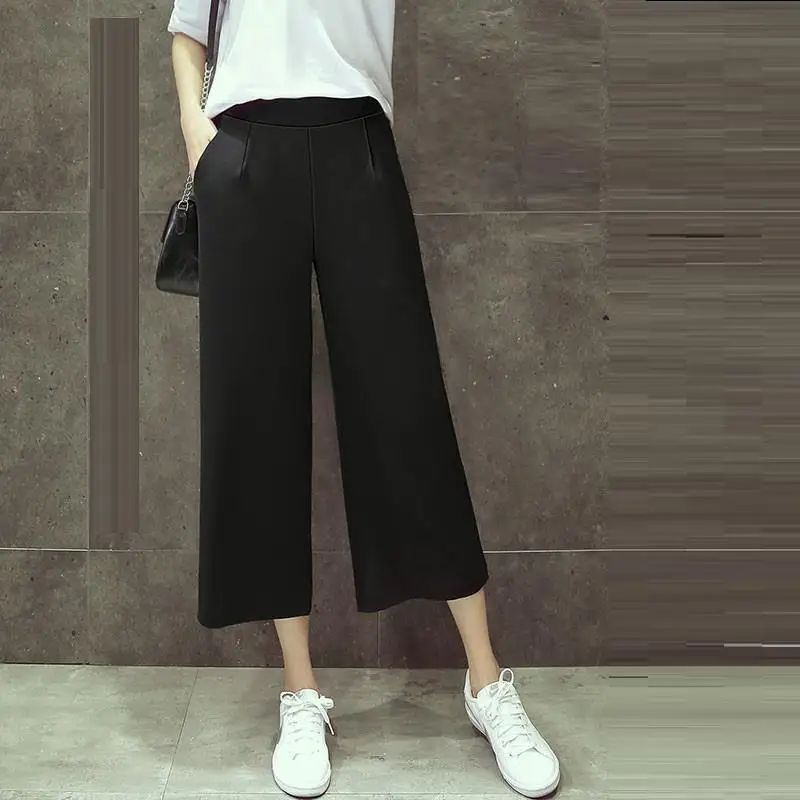 High Waist Loose Dresowe Damskie Flare Pantalon Large Femme Autumn Winter women Korean Harajuku Lunga Wide Leg Pants Trousers | Женская