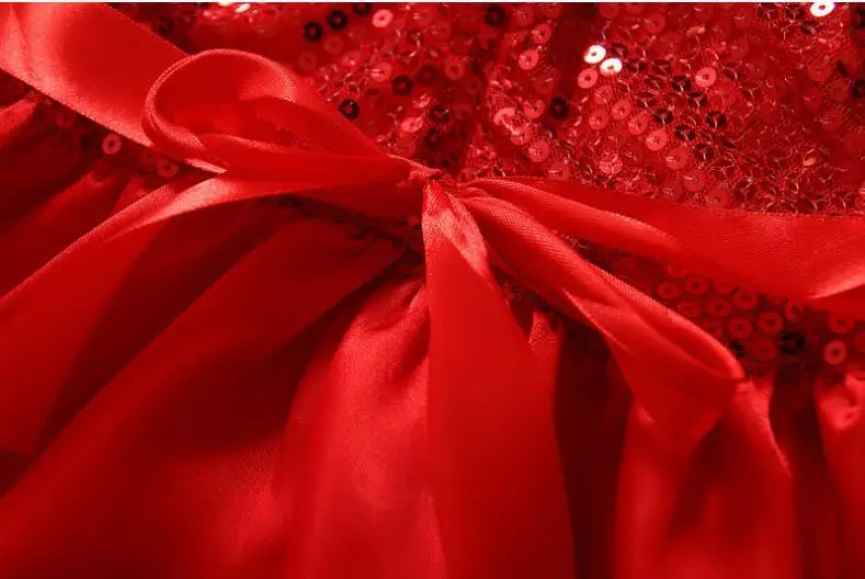 Girls Christmas Dress The Red Girl Costume USA Winter Fancy Princess Santa Suit For New Year Child | Детская одежда и обувь